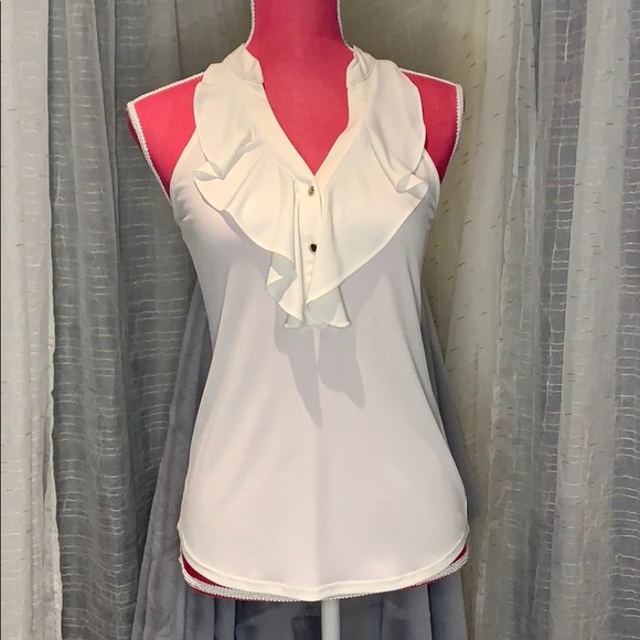 Express - Off-White Blouse - Picture 1 of 4